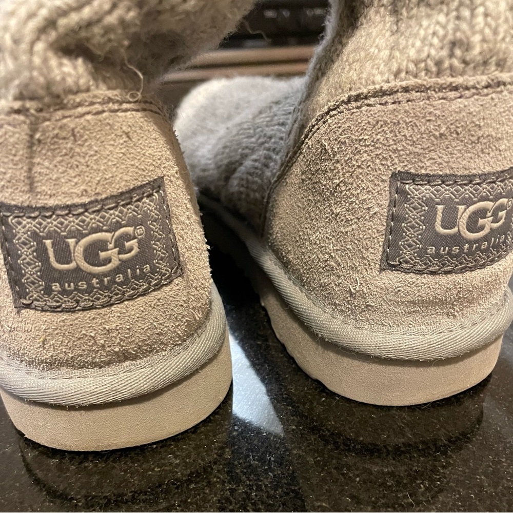 Ugg Gray Quilted Boot - image 2